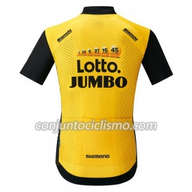 Maillot mangas cortas 2018 LottoNL-Jumbo N001